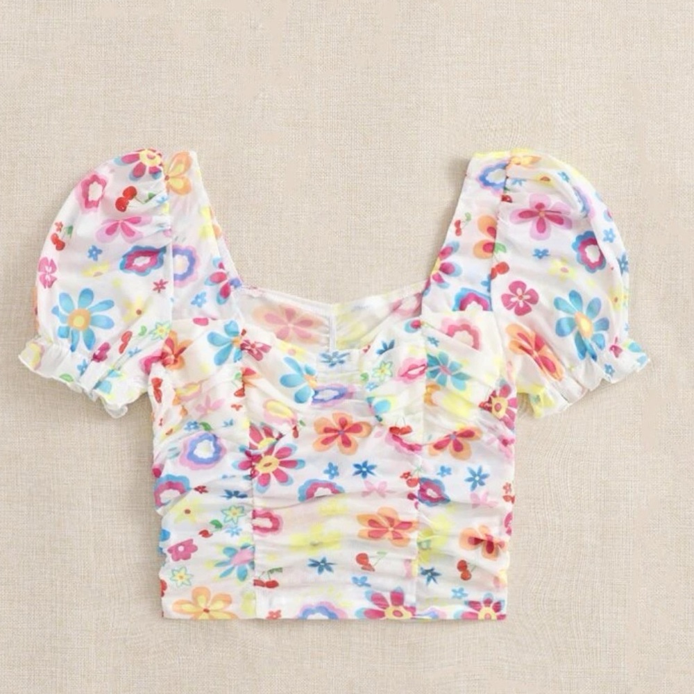 Floral Print Top